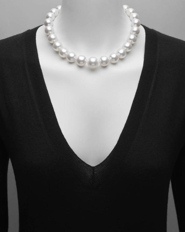 Graduated South Sea Pearl Necklace at 1stDibs | bespoke engagement ...