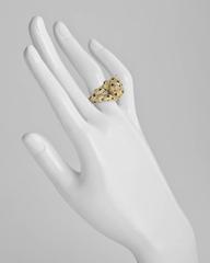 Cartier ​Diamond and Black Onyx Panthère Ring