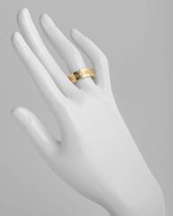 Cartier ​Men's Gold Tank Francaise Band Ring