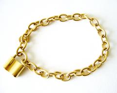 Tiffany & Co. 1837 Padlock Charm Bracelet
