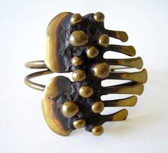 Jack Boyd Studio Bronze Hand-Wrought Cuff Bracelet