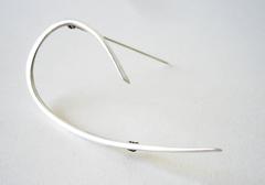 Betty Cooke Sterling Silver Minimalist Brooch