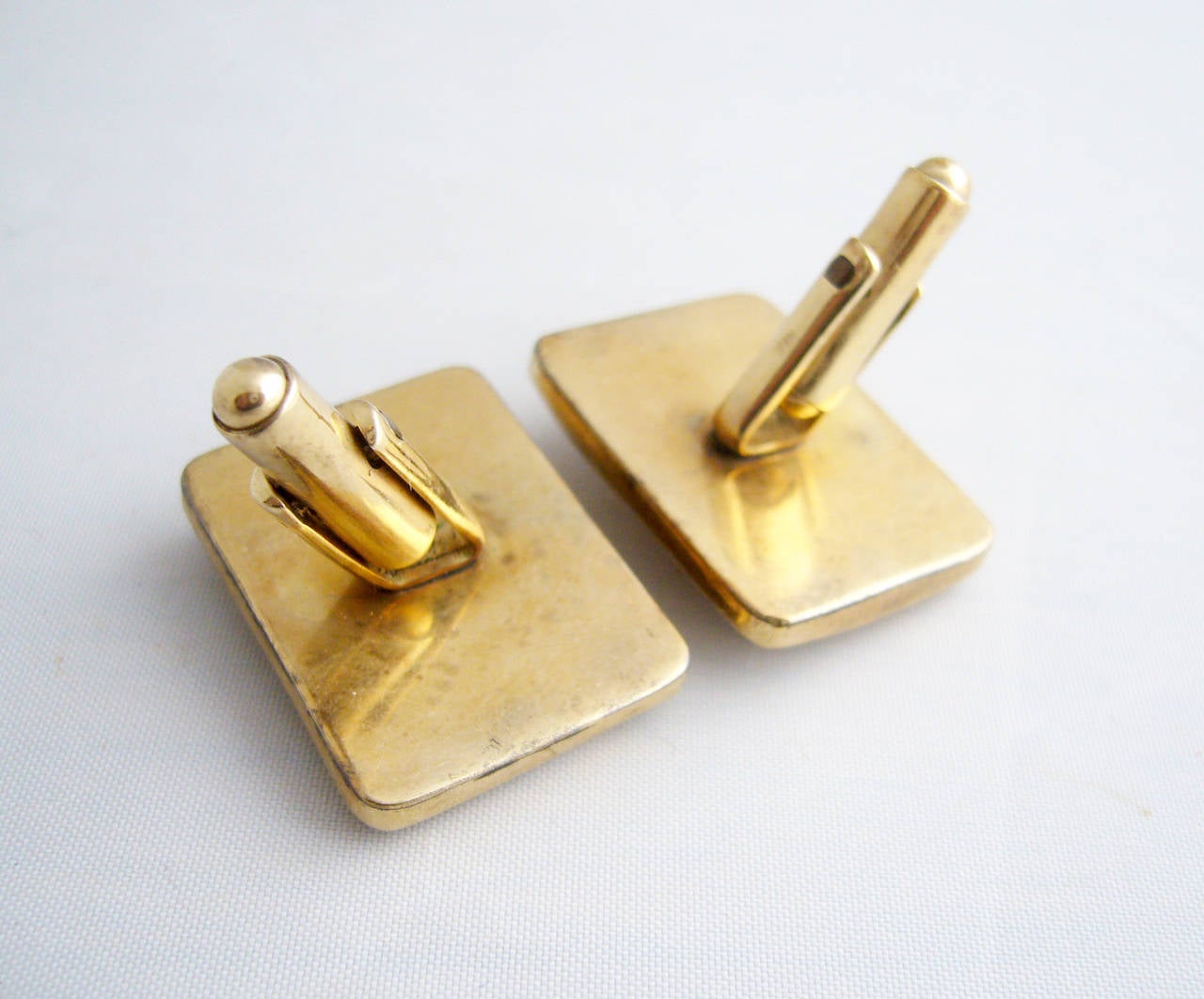 Gold Romulus and Remus Cameo Cufflinks