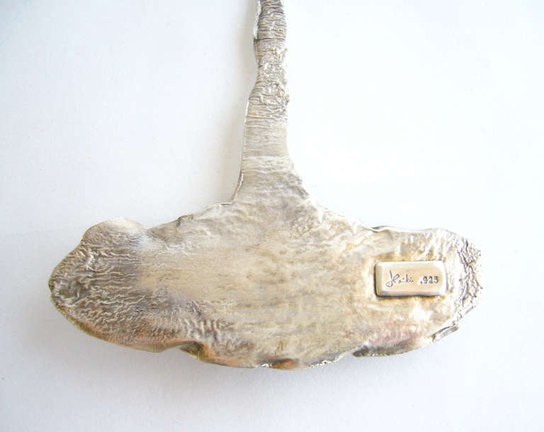 Perlina Heidi Abrahamson Collana in argento con perle reticolate in vendita