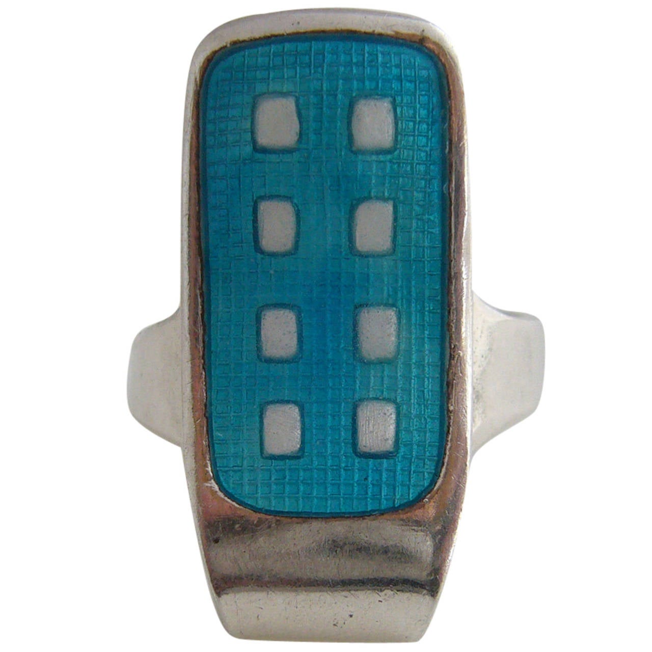 Grete Prytz Kittelsen for Tostrup Norwegian Modernist Domino Ring