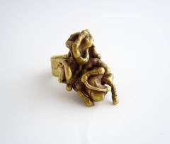 Pal Kepenyes Abstract Bronze Ring