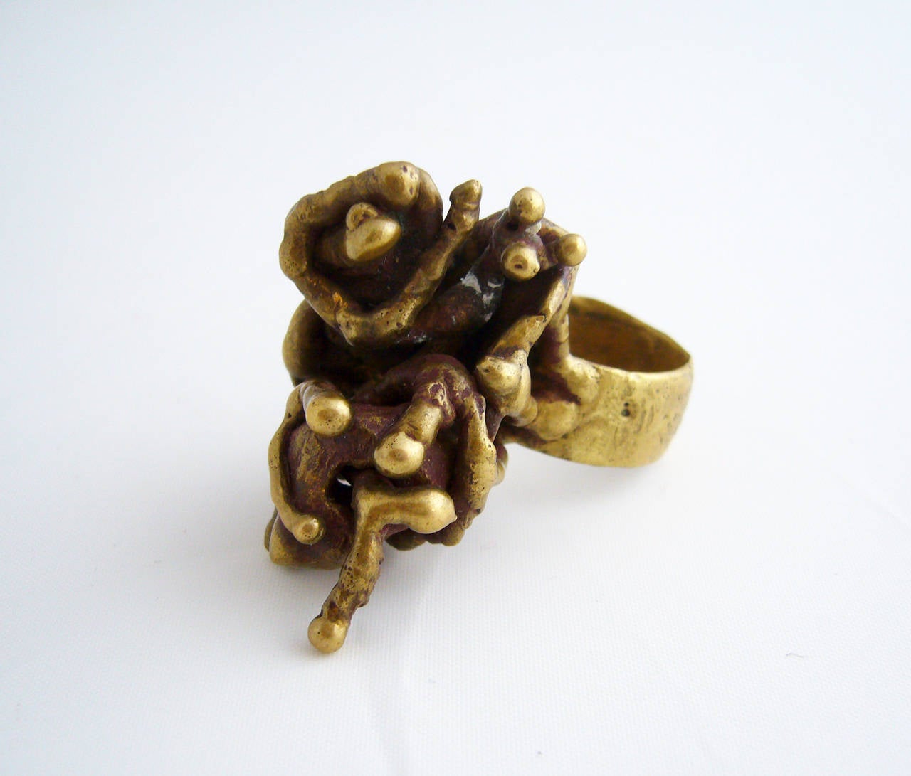Artist Pal Kepenyes Abstract Bronze Ring