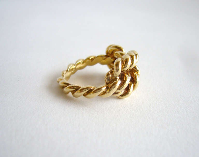 gucci love knot ring