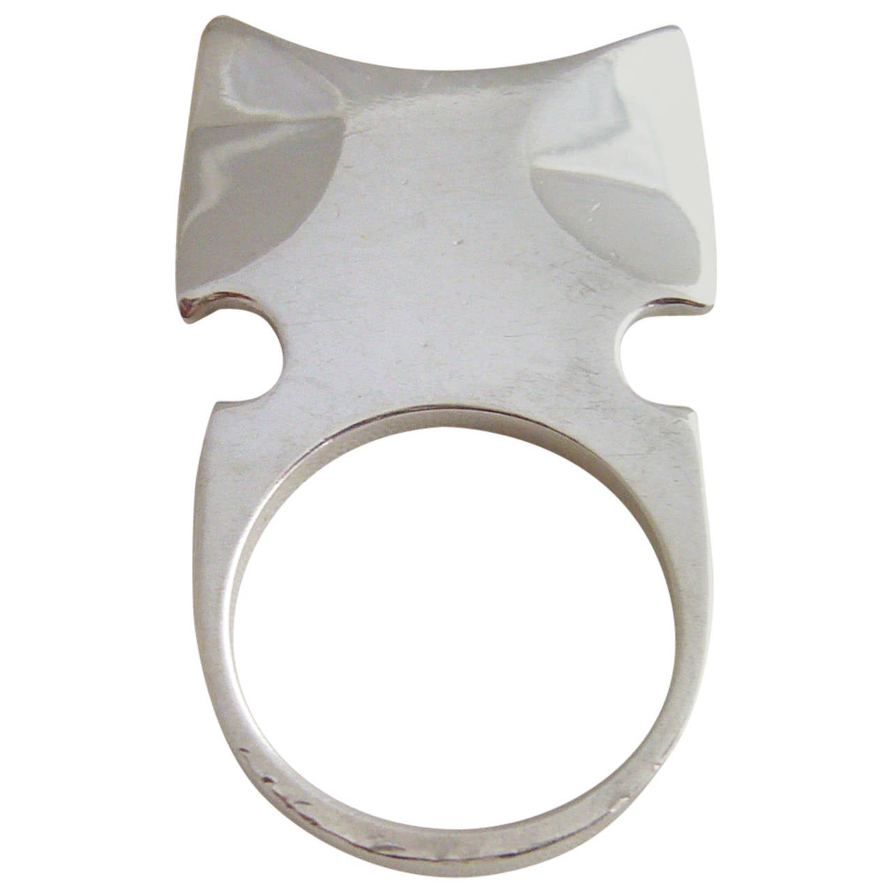 Owen & Larsson Sterling Silver Swedish Modernist Ring