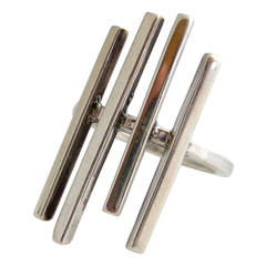 Betty Cooke Sterling Silver Minimalist Ring 12