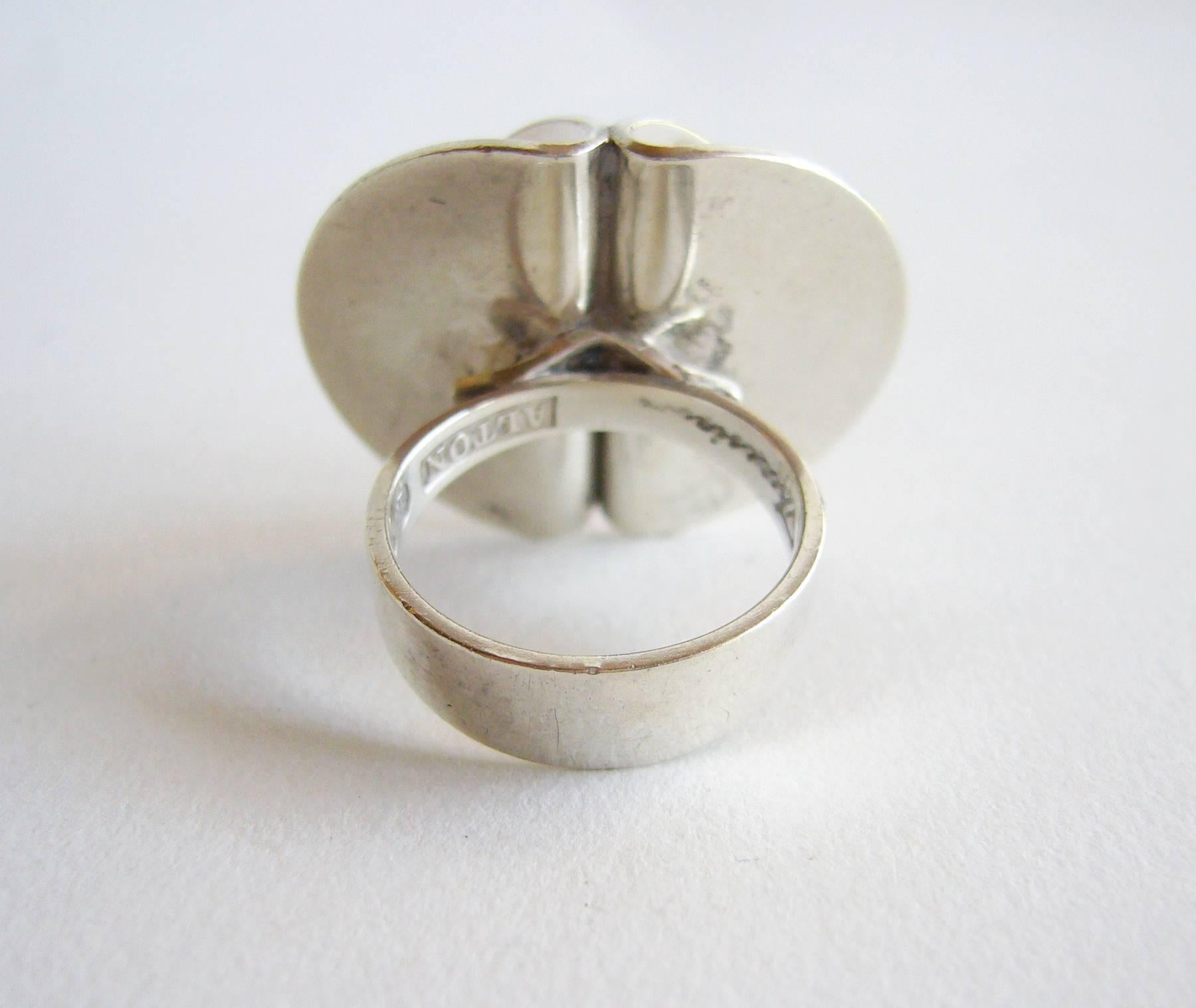 alton silver ring