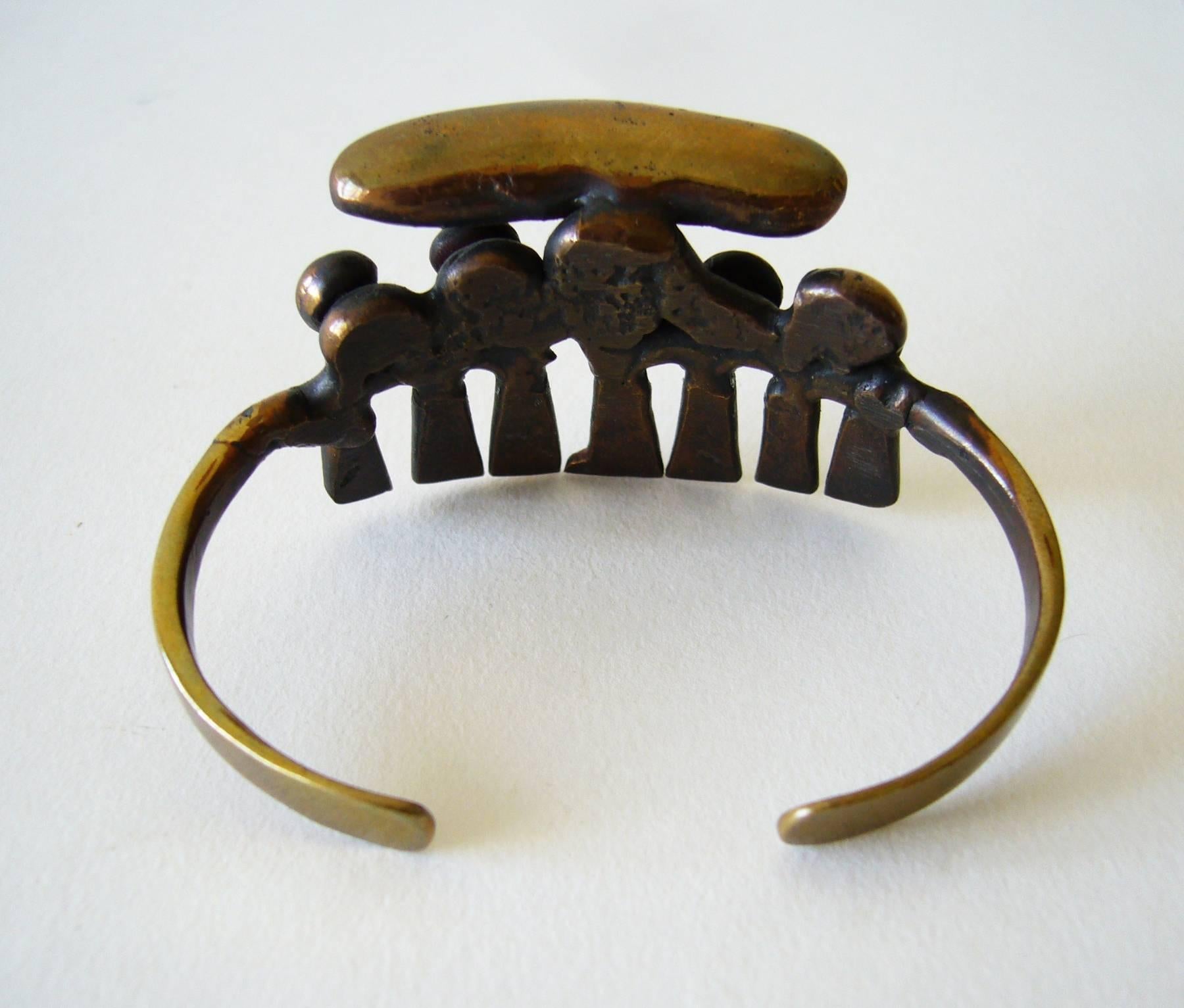 Women's or Men's Jack Boyd San Diego Studio Bronze Cuff Bracelet