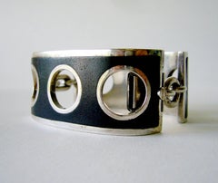 Jose Maria Puig Doria Sterling Silver Spanish Modernist Bracelet