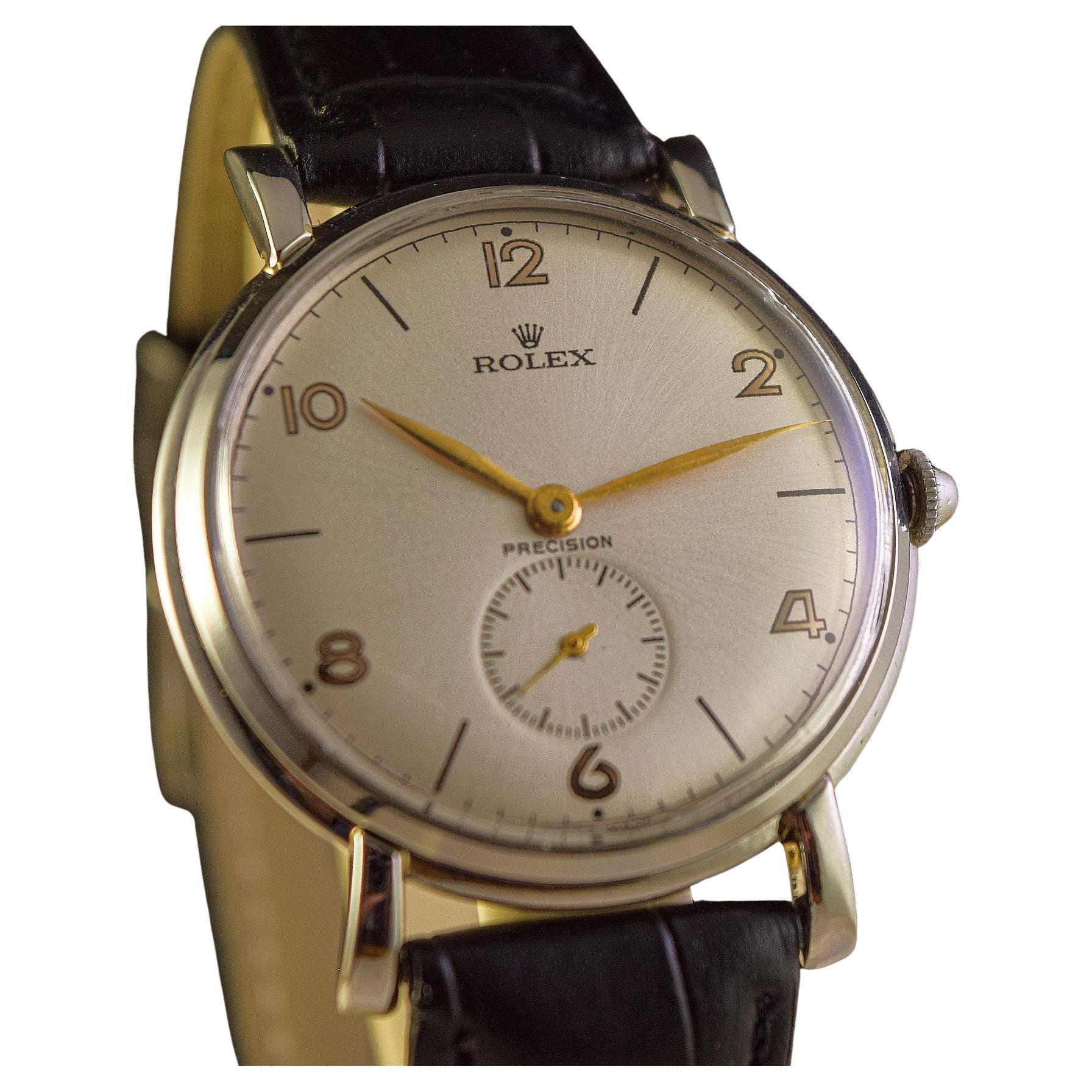 Rolex Ref 4224 Very rare steel cased oversize-Jumbo-Rolex watch rare lugs For Sale