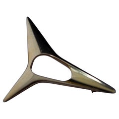 Georg Jensen 18 k Gold brooch by Henning Koppel Atomic no 1342