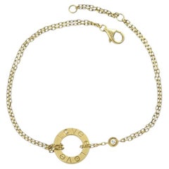 Cartier 2 Diamond yellow gold Love bracelet