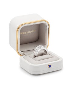 Boucheron Diamant 3 row diamond ring