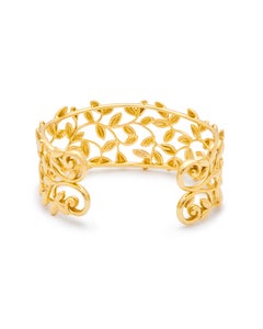Tiffany & Co. — Paloma Picasso Olive Branch Cuff medium bracelet.