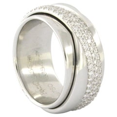 Bague Piaget Possession - Bague sertie de diamants d'un poids total allant jusqu'à 1,00 ct - Or 18 carats