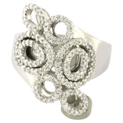 CHRIST ring with brilliant cut diamonds up to 0.70ct 14k gold 13.7 grams
