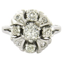 Up&Up ART NOUVEAU avec diamants taille ancienne jusqu'à 1.00ct or 14k