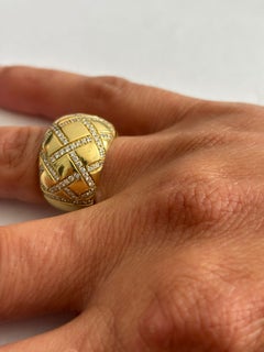 Anillo WEMPE con diamantes talla brillante hasta 1,32ct Oro de 18k 17,2 gramos