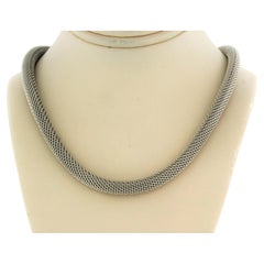 Necklace 14k white gold 27.5 grams 40 cm long