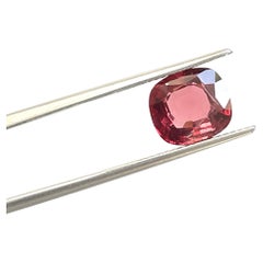 4.00 Carats Burmese Red Spinel Natural Cushion Cut stone Natural Gemstone