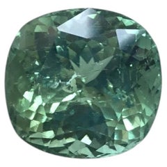 11.77 Carats Green Tourmaline Cushion Cut stone Top Quality Natural Gemstone