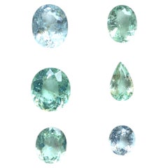 Pietra da gioielleria di alta qualità con taglio misto, tormalina Paraiba da 15,47 carati, gemma naturale