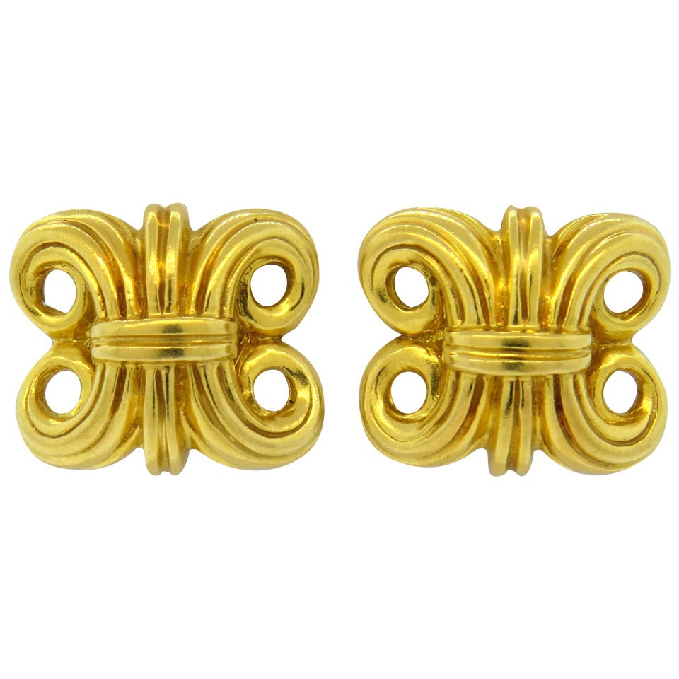 Lagos Gold Earrings