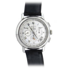 Zenith Stainless Steel El Primero Grande Chronomaster XT Chronograph Watch