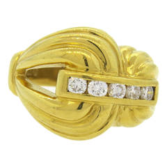 Lagos Diamond Gold Ring