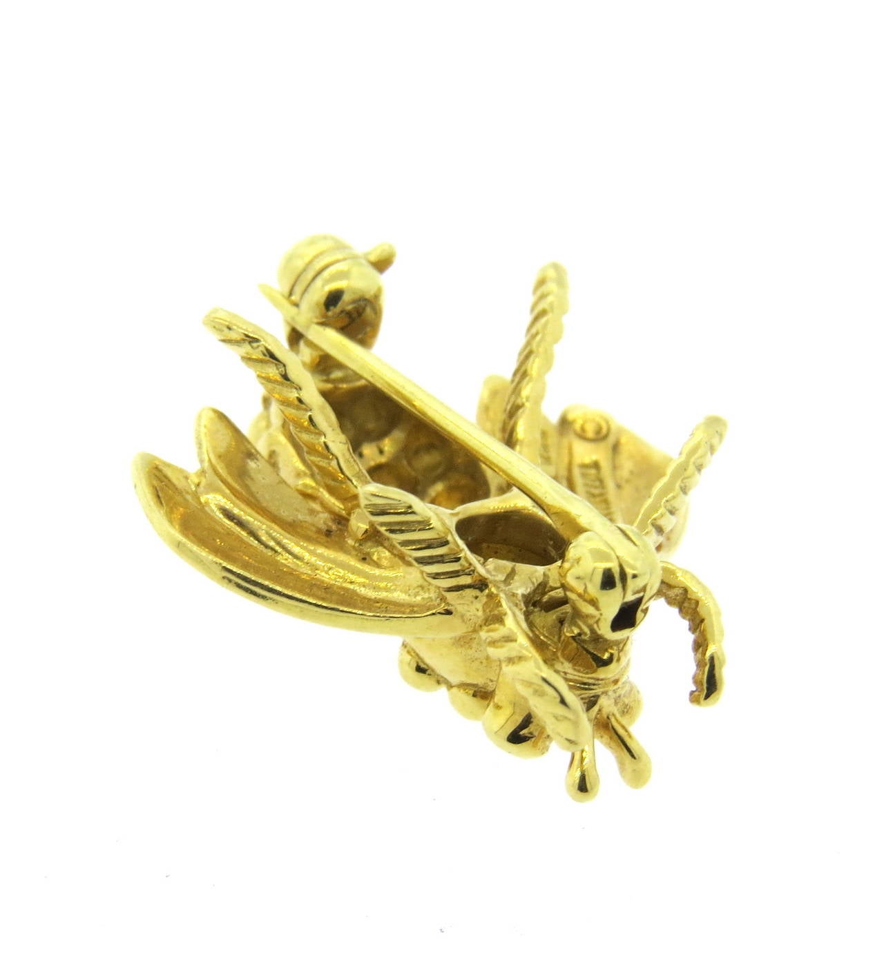 tiffany bee brooch