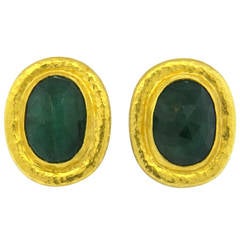 Gurhan Emerald Gold Earrings