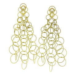 Buccellati Hawaii Large Gold Earrings