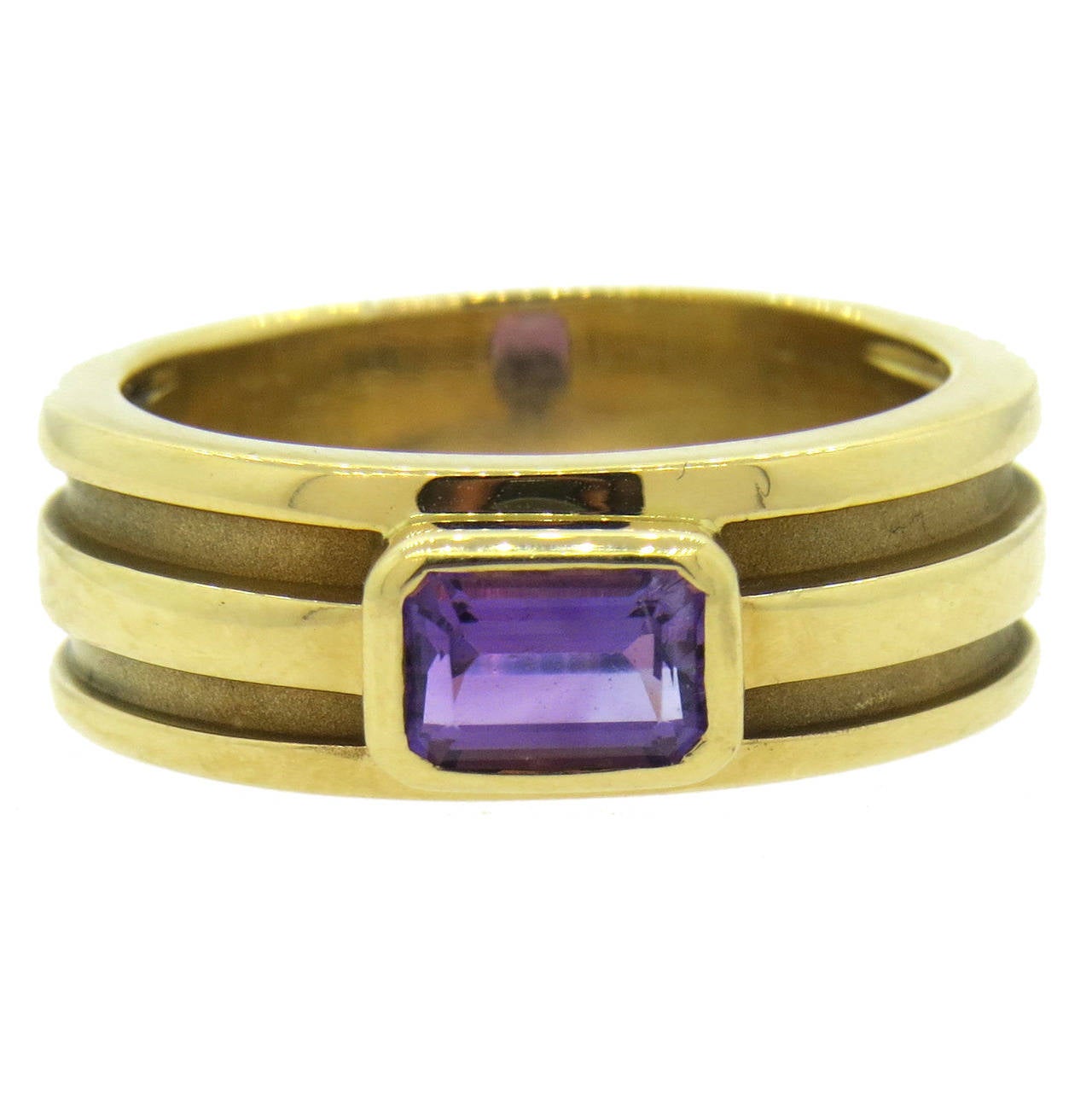 Tiffany & Co. Amethyst Gold Ring