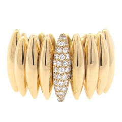 Mattia Cielo Diamond Gold Ghiaccio Ring