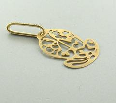 Pomellato Fancy Diamond Ming Gold Eichel-Anhänger