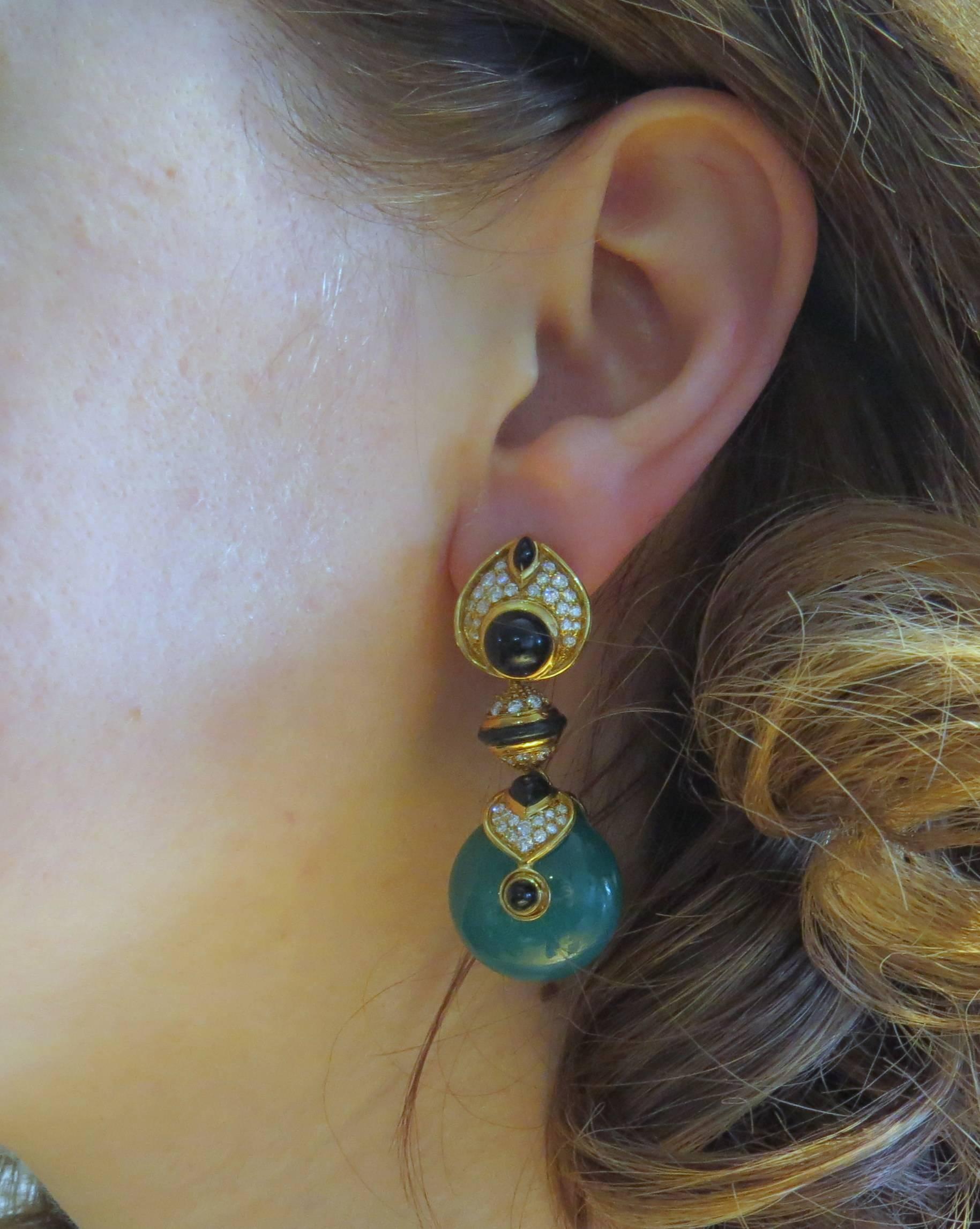 marina b earrings