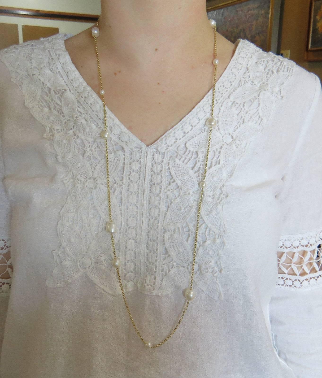 pearl by the yard necklace