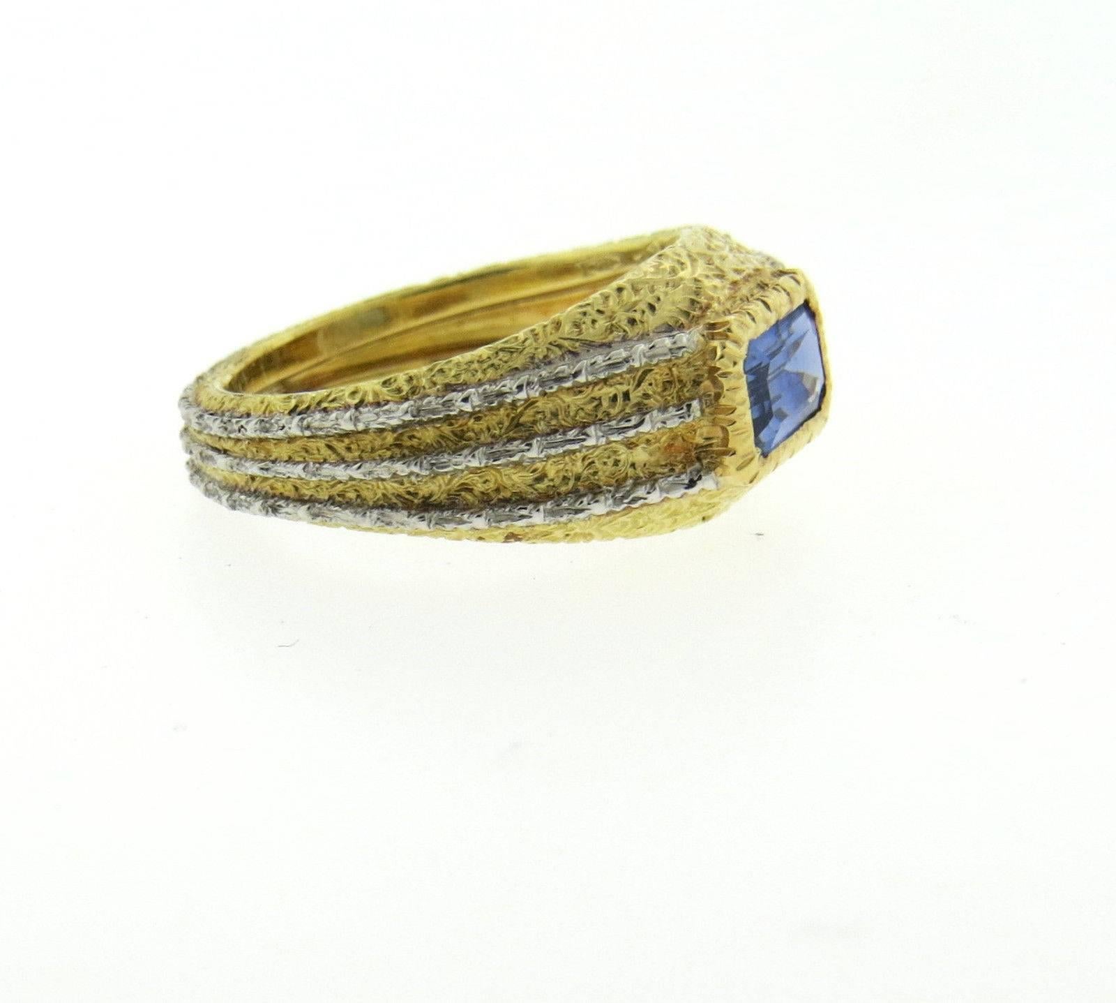 Women's Mario Buccellati Sapphire Gold Ring