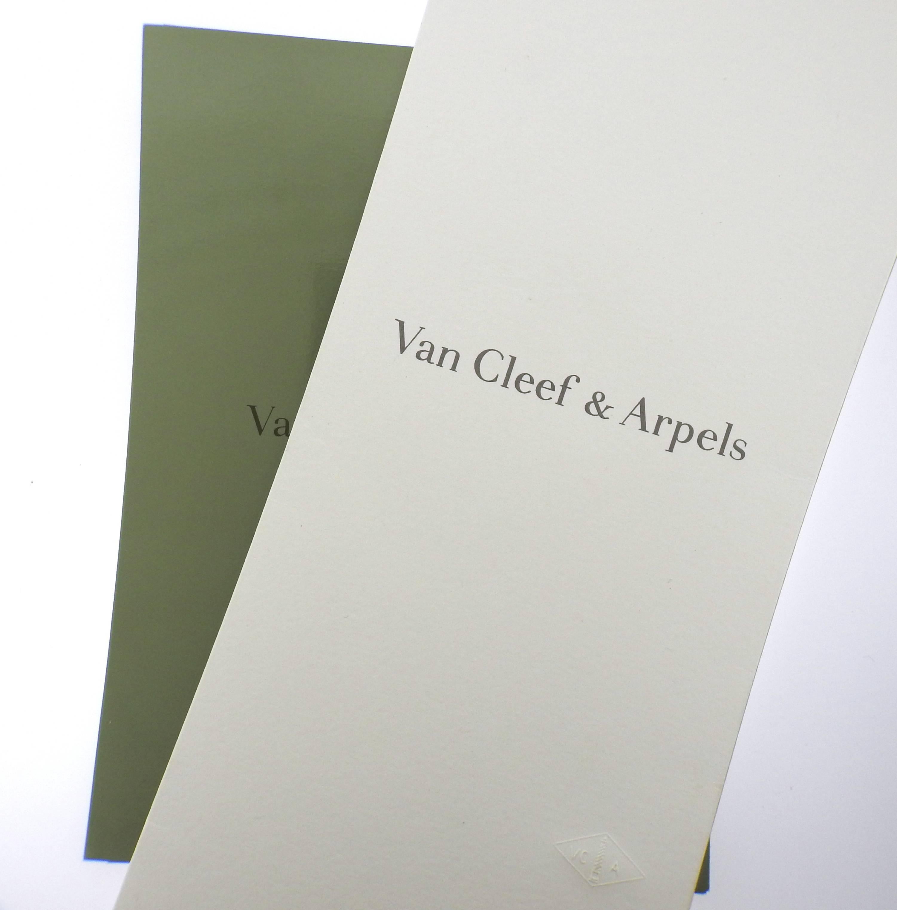Van Cleef & Arpels Frivole Diamond Gold Flower Earrings  2