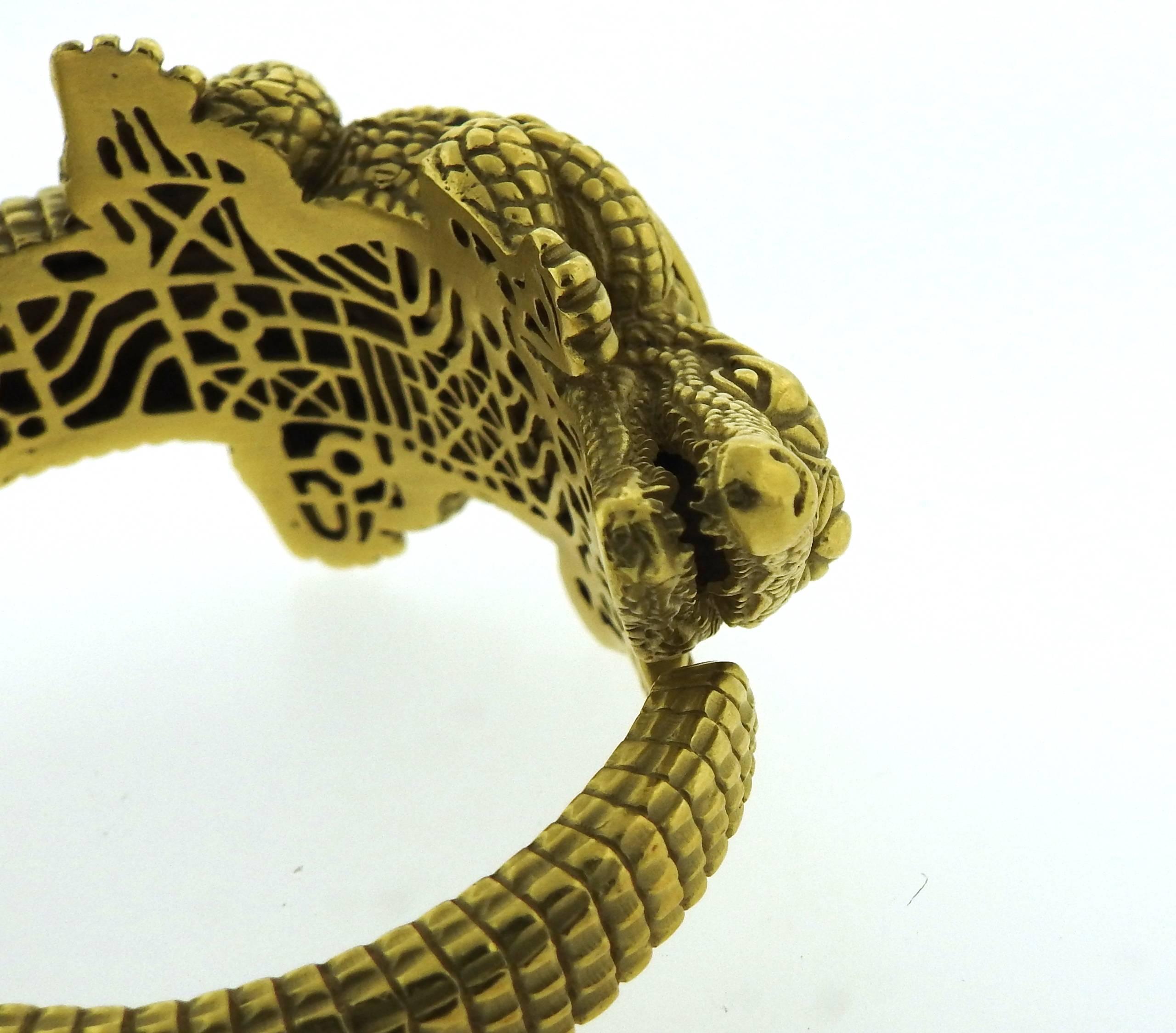 Women's Kieselstein-Cord Ladies Yellow Gold Quartz Bracelet Wristwatch