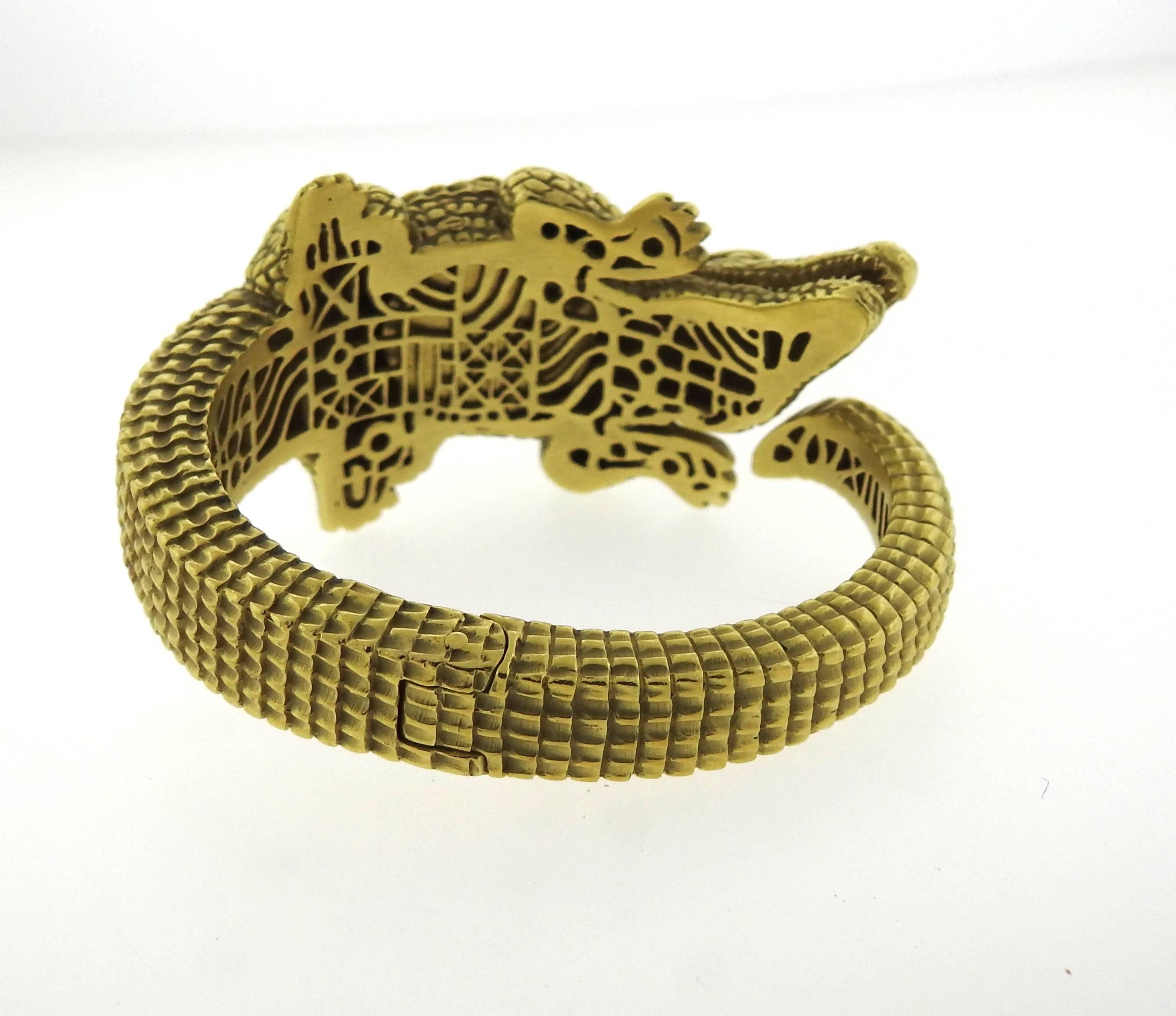 Kieselstein-Cord Ladies Yellow Gold Quartz Bracelet Wristwatch 2