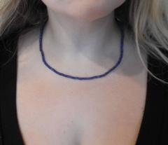 Buccellati Sapphire Bead Gold Necklace