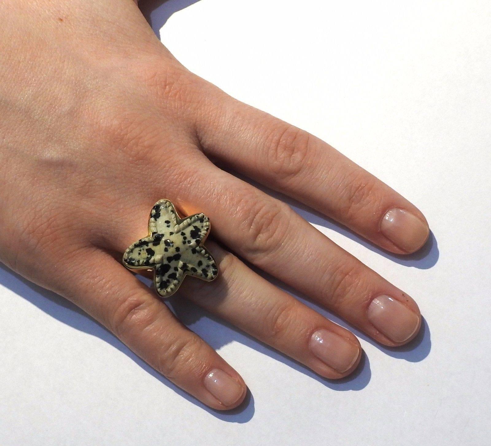 Women's Valentin Magro Stone Gold Starfish Ring