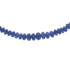 Buccellati Sapphire Two Color Gold Bead Necklace