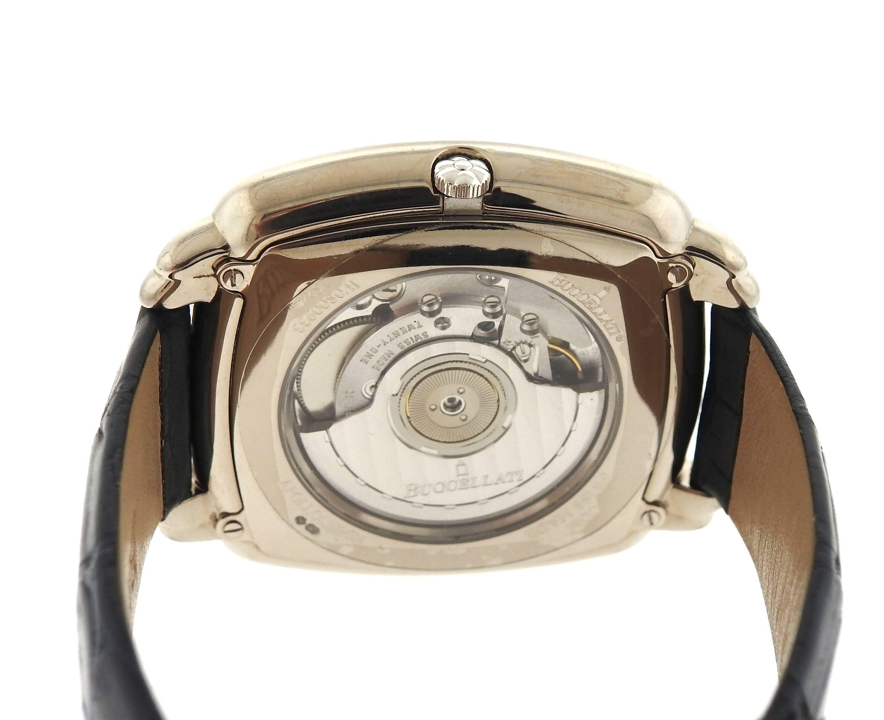 Buccellati Apollochron Gold Dual Time Zone Automatic Power Reserve Watch 1
