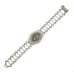 Buccellati Olympochron Gold Silver Diamond Dial Bracelet Watch